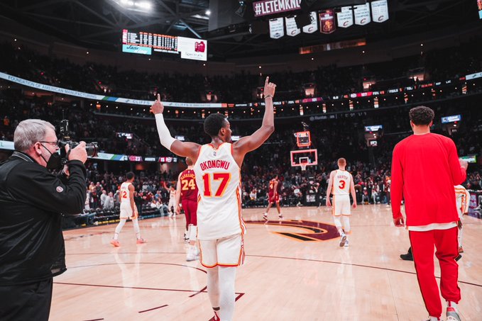 Hawks play in Cavaliers